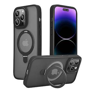 iPhone 14 Plus MagSafe Phone Case - Magnetic Ring Kickstand