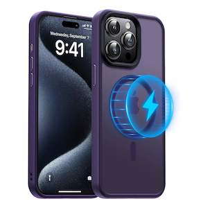 Apple Iphone 14 Plus Phone Cases: 14 Plus Case - Magnetic MagSafe-Compatible Design