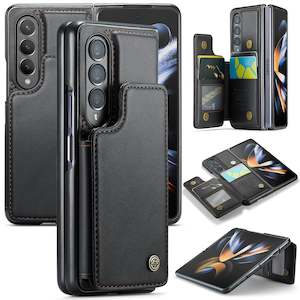 Samsung Galaxy Z Fold 4 Phone Cases: Samsung Galaxy Z Fold4 Case with Cardholder Wallet Case