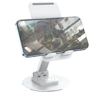 Tablet Stands: BOROFONE Desktop Phone Holder Folding Rotatable Desktop Holder