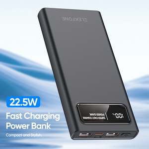 Chargers: 10000mAh 22.5W PD Power Bank, Compatible with Phones and Tablets