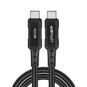 Cables: USB-C to USB-C 100W Aluminum Alloy Charging Data Cable 2M - ACEFAST