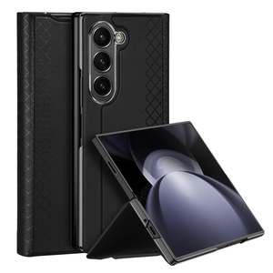 Samsung Galaxy Z Series Phone Cases: Samsung Galaxy Z Fold 6 Case - Leather Foldable Phone Cover