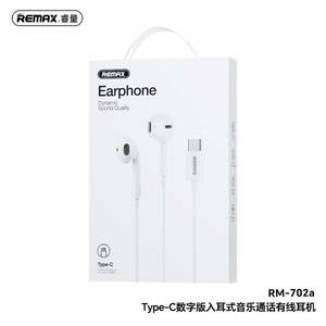 Headphones Audio: Type-C Wired Earphones with Mic – Plug & Play Sound