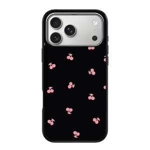 Magnetic Clear iPhone Case – Cherry Pop
