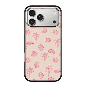 Magnetic iPhone Case - Palm Shells
