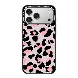 Phone Cases For Apple Iphone 13: Magnetic iPhone Case - Pink Leopard
