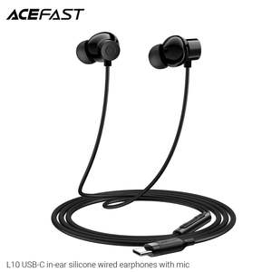 Headphones Audio: Type-C In-Ear Wired Earphones with Mic