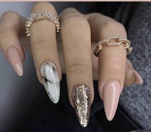 Easy Nails: Easy Glam Soft Life Quick Nails