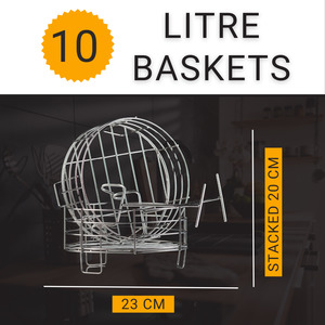 Our: 10 Litre Baskets (2 included)