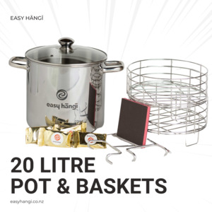 Triply 20 litre Cooking Kit ⭐️ Plus 4 FREE Flavour packs store in freezer (n&hellip;