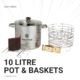 Triply 10 litre Cooking Kit ⭐️ Plus 2 FREE Flavour packs store in freezer (n&hellip;