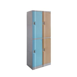 Lockers: Steelco ABS Plastic Locker - Bank of 2 - 2 Door Full Height