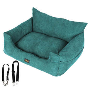 Pet Bedding: PaWz Pet Car Booster Seat Dog Protector Portable Travel Bed Removable