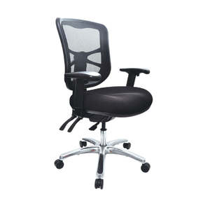 Computer Chairs: Buro Metro II Aluminium-base Ergonomic Office Chair