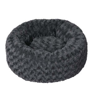 PaWz Calming Dog Bed Warm Soft Plush Pet Cat Cave Washable Portable