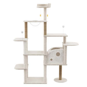 Cat Supplies: Pawz Cat Tree Tower Large Scratcher Condo House 172cm