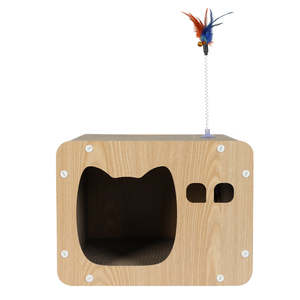 Cat Supplies: Pawz Cat Scratcher Board Scratching Cardboard