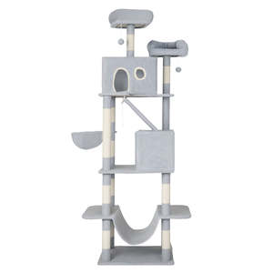 Pawz Cat Tree Scratching Post Scratcher 206cm Climbing
