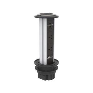 Waterproof Pop Up Power Point w/ USB