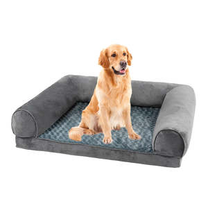 PaWz Pet Bed Sofa Dog Beds Bedding Soft Warm Mat Plush Mattress Cushion Pillow
