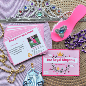 Products: Princess Play Adventure Printable Cards