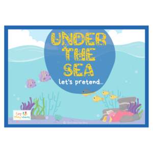 Products: Under the Sea Play Adventure Printable Cards