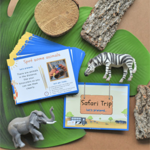 Products: Safari Play Adventure Printable Cards