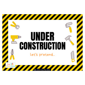 Products: Construction Play Adventure Printable Cards