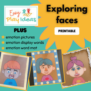 Products: Exploring Emotions and Faces Printable Resource