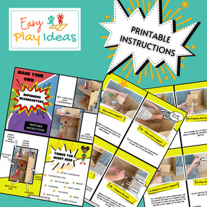 Products: DIY Superhero Headquarters Printable Instructions
