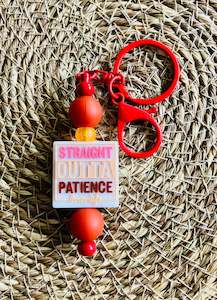 Beaded Pens: Beaded Keychain #12