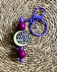 Beaded Keychain #8