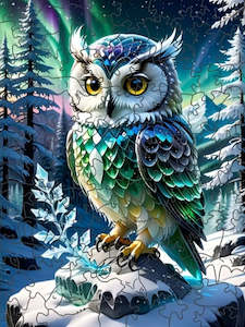 Puzzles: Owl Wooden Puzzle