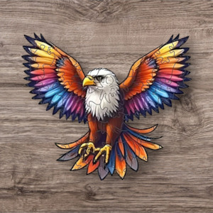Puzzles: Eagle Wooden Puzzle