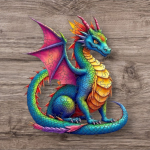 Puzzles: Dragon Wooden Puzzle