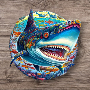 Puzzles: Shark Wooden Puzzle