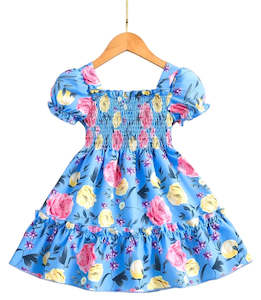 Kids Clothing: Kids Dress Floral Dress (Clearance)