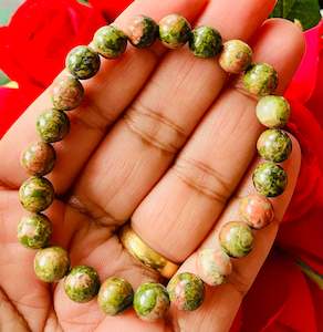 Natural Stones Bracelets: Unakite Bracelet