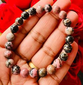 Natural Stones Bracelets: Rhodonite Bracelet
