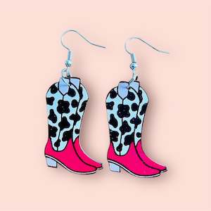 Cowboy Boots Earrings