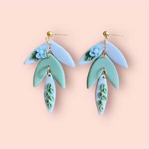 Earrings: Flower Drop Earrings