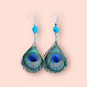 Peacock Style Earrings