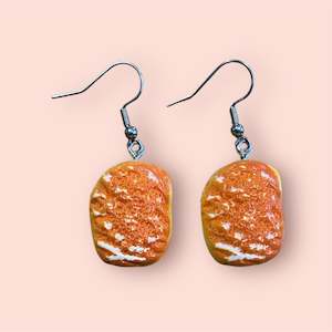 Earrings: Bread Earrings