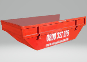 General Waste: 4.5 cubic metre Bin. 675 kgs max