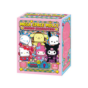 Blind Box: POPMART MEGA SPACE MOLLY 400% - Sanrio Family Series Blind Box Figure