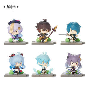 Blind Box: Genshin Impact Liyue Battlefield Series Blind Box Figures