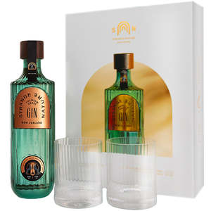 Strange Nature Gin + 2x Cocktail Glasses Giftpack