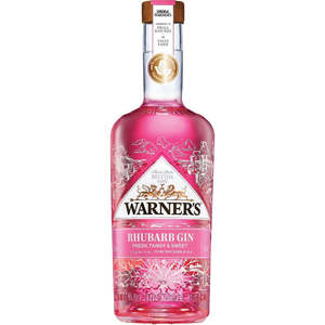 Under 50 Gins: Warners Rhubarb Gin 700ml