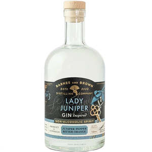 Barnes & Brown Lady Juniper Gin Inspired Non Alcoholic Spirit 700ml